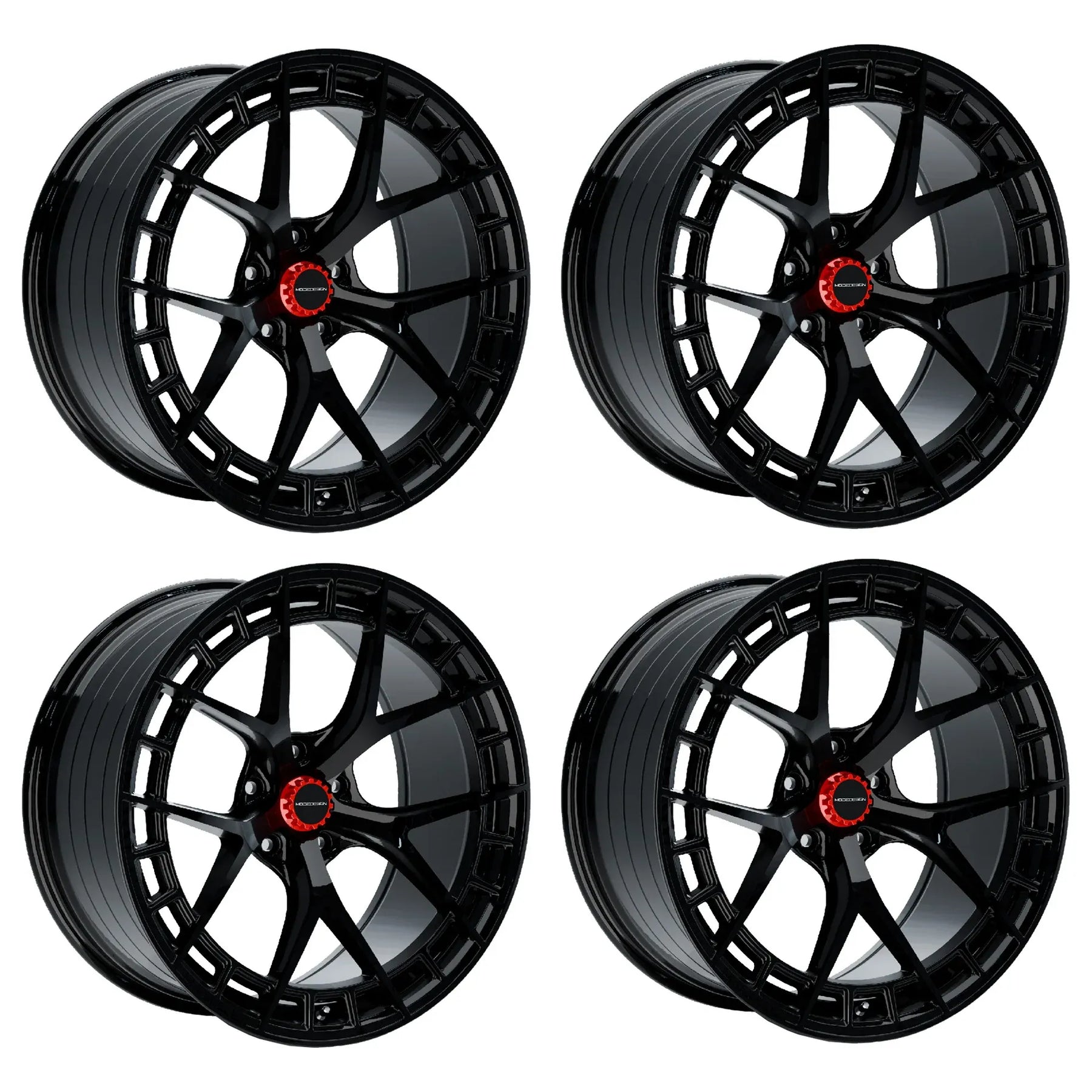 MODE Design FR-1 Wheel Set for Mercedes-Benz C63 S AMG Coupe (C205) / E63 AMG (W213)